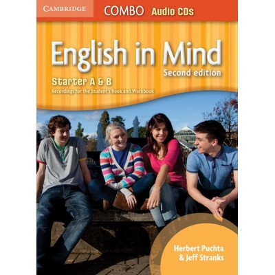English in Mind Combo 2nd Edition Starter A and B Audio CDs (3) Puchta, H ISBN 9780521183147 заказать онлайн оптом Украина