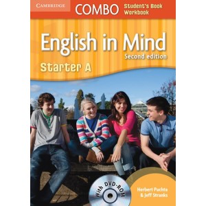 Підручник English in Mind Combo 2nd Edition Starter A Students Book+workbook with DVD-ROM Puchta, H ISBN 9780521183246