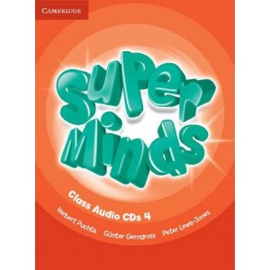 Диск Super Minds 4 Class Audio CDs (4) Puchta, H ISBN 9780521217514