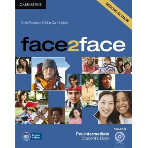 Підручник Face2face 2nd Edition Pre-intermediate Students Book with DVD-ROM Redston, Ch ISBN 9781107422070
