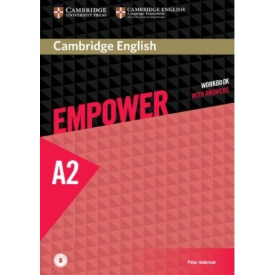 Робочий зошит Cambridge English Empower A2 Elementary Workbook + key + Audio ISBN 9781107466487 замовити онлайн