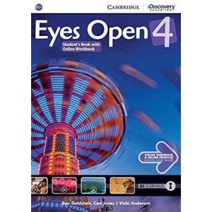 Підручник Eyes Open Level 4 Students Book with Online Workbook and Online Practice Goldstein, B ISBN 9781107467811