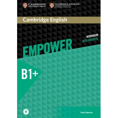 Робочий зошит Cambridge English Empower B1+ Intermediate Workbook + key + Audio ISBN 9781107468696 замовити онлайн