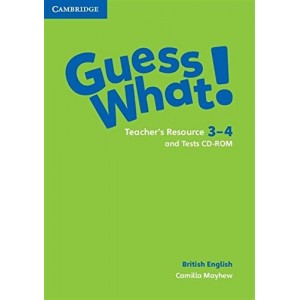Тести Guess What! Level 3-4 Teachers Resource and Tests CD-ROM Mayhew, C ISBN 9781107528260