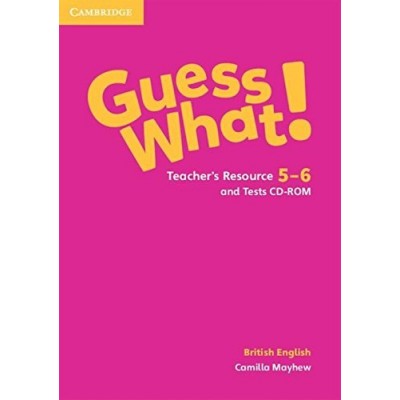 Тести Guess What! Level 5-6 Teachers Resource and Tests CD-ROM Mayhew, C ISBN 9781107545700 замовити онлайн