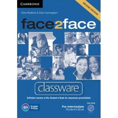 Face2face 2nd Edition Pre-intermediate Classware DVD-ROM Redston, Ch ISBN 9781107610552 замовити онлайн