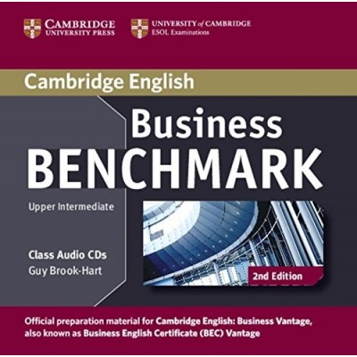 Business Benchmark 2nd Edition Upper-Intermediate Business Vantage Class CDs ISBN 9781107633155 заказать онлайн оптом Украина