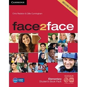 Підручник Face2face 2nd Edition Elementary Students Book with DVD-ROM and Online Workbook Pack Redston, Ch ISBN 9781139566537