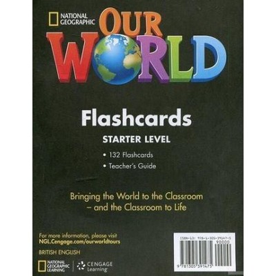 Картки Our World Starter Flashcards Crandall, J ISBN 9781305391475 заказать онлайн оптом Украина