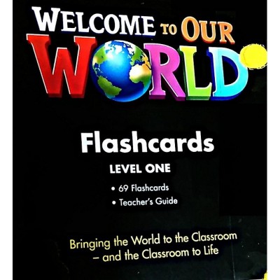 Картки Welcome to Our World 1 Flashcards Crandall, J ISBN 9781305586246 заказать онлайн оптом Украина