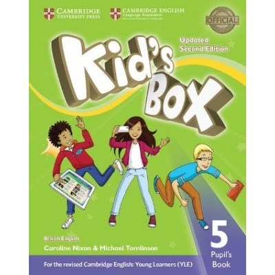 Підручник Kids Box Updated 2nd Edition 5 Pupils Book Nixon, C ISBN 9781316627709 заказать онлайн оптом Украина