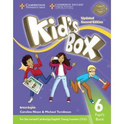 Підручник Kids Box Updated 2nd Edition 6 Pupils Book Nixon, C ISBN 9781316627716 заказать онлайн оптом Украина