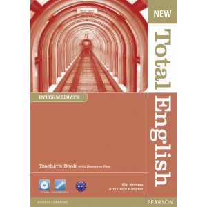 Книга для вчителя Total English New Interm Teachers Book with CD-Rom ISBN 9781408267271