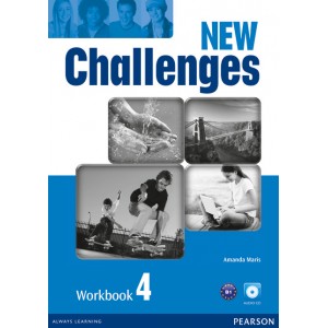 Робочий зошит Challenges New 4 workbook with Audio CD ISBN 9781408298466