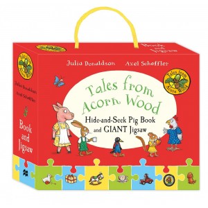 Книга Tales from Acorn Wood: Hide-and-Seek Pig Book and Jigsaw Set Donaldson, J. ISBN 9781509857401