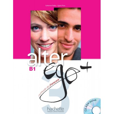 Книга Alter Ego+ 3 Livre + CD-ROM ISBN 9782011558145 заказать онлайн оптом Украина