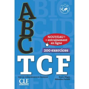 Книга ABC TCF avec Corrig?s, CD-mp3 et + Entainement en ligne ISBN 9782090382587