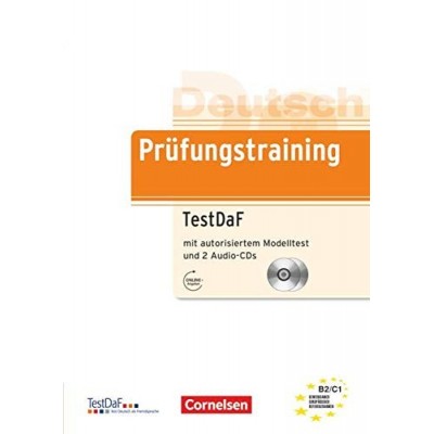 Тести Prufungstraining TestDaF mit autorisiertem Modelltest und 2 Audio-CDs ISBN 9783060203116 заказать онлайн оптом Украина