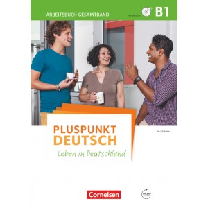 Робочий зошит Pluspunkt Deutsch NEU B1 Arbeitsbuch mit CDs und L?sungsbeileger Jin, F ISBN 9783061205577
