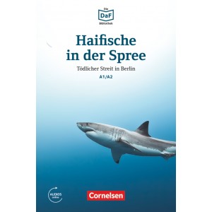Книга DaF-Krimis: A1/A2 Haifische in der Spree mit MP3-Audios als Download ISBN 9783061207373