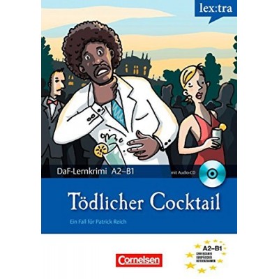 DaF-Krimis: A2/B1 Todlicher Cocktail mit Audio CD ISBN 9783589015023 заказать онлайн оптом Украина