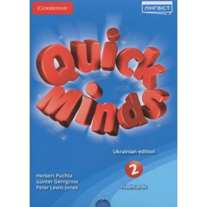 Картки Quick Minds (Ukrainian edition) НУШ 2 Flashcards Puchta G ISBN 9786177713189