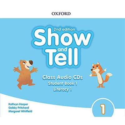 Книга Show and Tell 2nd Edition 1 Class Audio CDs ISBN 9780194054898 заказать онлайн оптом Украина