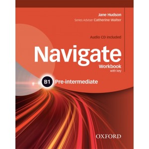 Робочий зошит Navigate Pre-Intermediate B1 Workbook with Audio CD and key ISBN 9780194566537