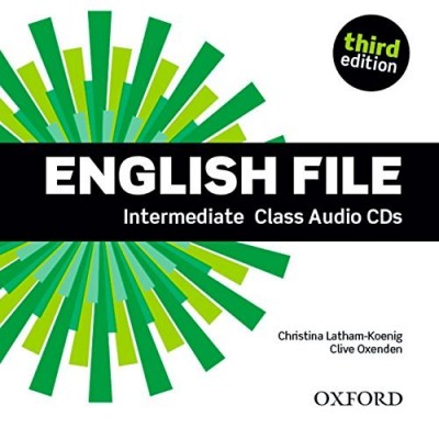 Диск English File 3rd Edition Intermediate Class Audio CDs (5) ISBN 9780194597197 замовити онлайн