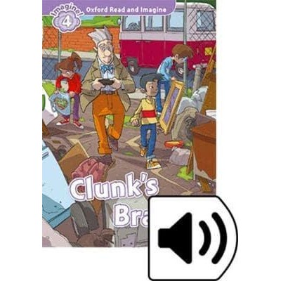 Книга с диском Clunk’s Brain with Audio CD Paul Shipton ISBN 9780194737050 заказать онлайн оптом Украина