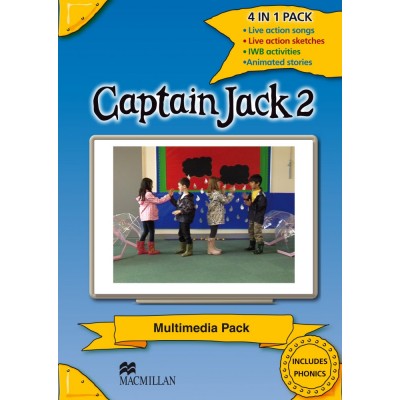 Книга Captain Jack 2 Multimedia Pack ISBN 9780230403970 заказать онлайн оптом Украина