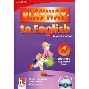 Playway to English 2nd Edition 4 Teachers Resource Pack with Audio CD Gerngross, G ISBN 9780521131490