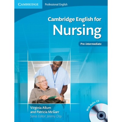 Підручник Cambridge English for Nursing Pre-Intermediate Students Book with Audio CD ISBN 9780521141338 замовити онлайн