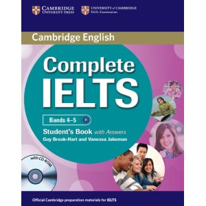 Підручник Complete IELTS Bands 4-5 Students Book with key with CD-ROM with Audio CDs ISBN 9780521179607