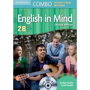Підручник English in Mind Combo 2nd Edition 2B Students Book+workbook with DVD-ROM Puchta, H ISBN 9780521183307