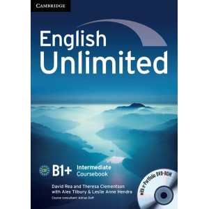 Підручник English Unlimited Intermediate Coursebook with e-Portfolio Rea, D ISBN 9780521739894