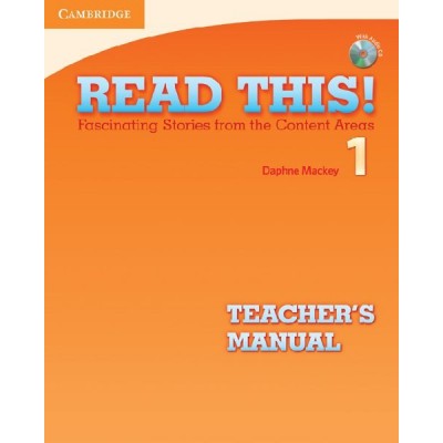 Read This! 1 Teachers Manual +CD Mackey, D ISBN 9780521747882 заказать онлайн оптом Украина