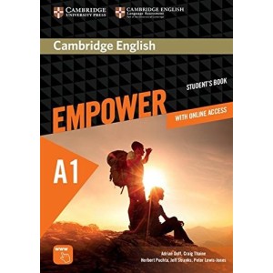 Підручник Cambridge English Empower A1 Starter Students Book with Online Assessment and Practice, and Online Робочий зошит