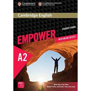 Книга Cambridge English Empower A2 Elementary SB with Online Assessment and Practice, and Online WB Doff, A.