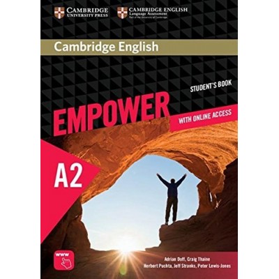 Книга Cambridge English Empower A2 Elementary SB with Online Assessment and Practice, and Online WB Doff, A. заказать онлайн оптом Украина
