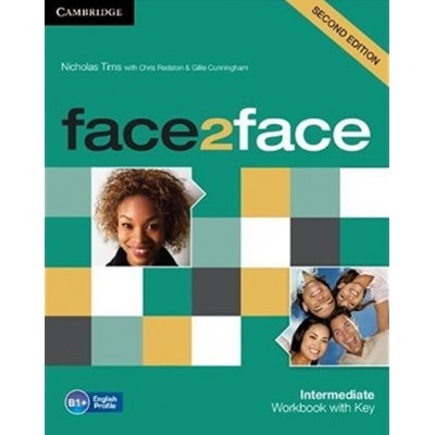 Робочий зошит Face2face 2nd Edition Intermediate Workbook with Key Tims, N ISBN 9781107609549 замовити онлайн