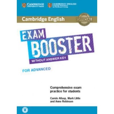 Книга Exam Booster for Advanced without Answer Key with Audio Allsop, C ISBN 9781108349079 заказать онлайн оптом Украина