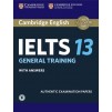 Тести Cambridge Practice Tests IELTS 13 General with Answers and Downloadable Audio ISBN 9781108553193 заказать онлайн оптом Украина