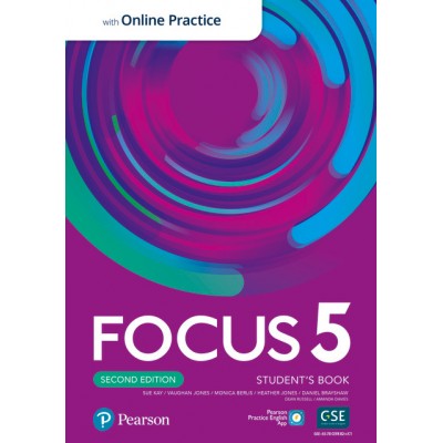 Focus 2nd Ed 5 Students book +Active Book +MEL 9781292415611 Pearson заказать онлайн оптом Украина