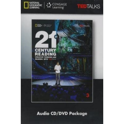 TED Talks: 21st Century Creative Thinking and Reading 3 Audio CD/DVD Package Longshaw, R ISBN 9781305495494 заказать онлайн оптом Украина