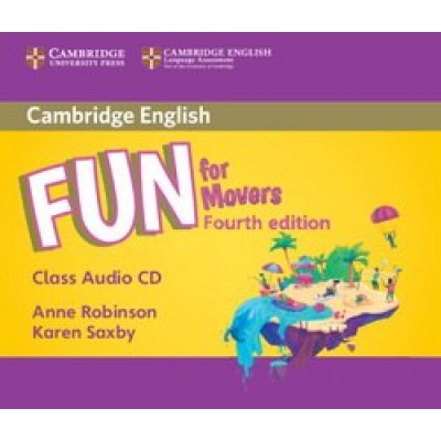 Диск Fun for 4th Edition Movers Class Audio CD Robinson, A ISBN 9781316617564 заказать онлайн оптом Украина