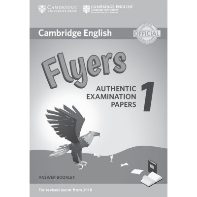 Книга Cambridge English Flyers 1 for Revised Exam from 2018 Answer Booklet ISBN 9781316635957 заказать онлайн оптом Украина