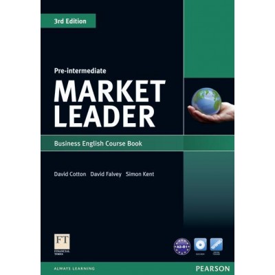 Підручник market leader pre intermediate 3rd edition coursebook with dvd ISBN 9781408237076 заказать онлайн оптом Украина