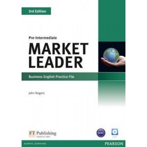 Market Leader 3rd Edition Pre-Intermediate Practice File with Audio CD ISBN 9781408237083