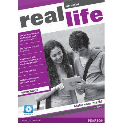 Робочий зошит Real Life Advanced: Workbook with Multi-ROM ISBN 9781408239445 замовити онлайн
